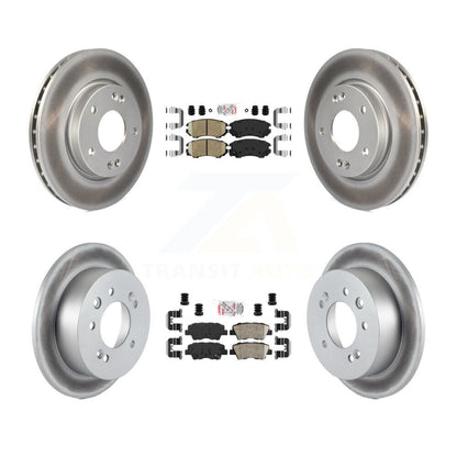 Kit de Rotor de frein à revêtement de plaquettes en céramique avant et arrière, pour Hyundai Elantra 10 à partir de 03 23