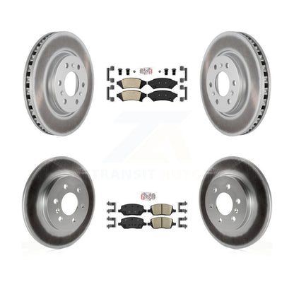 Kit de rotors de frein à revêtement de plaquettes en céramique avant et arrière, pour Pontiac Montana Chevrolet Buic