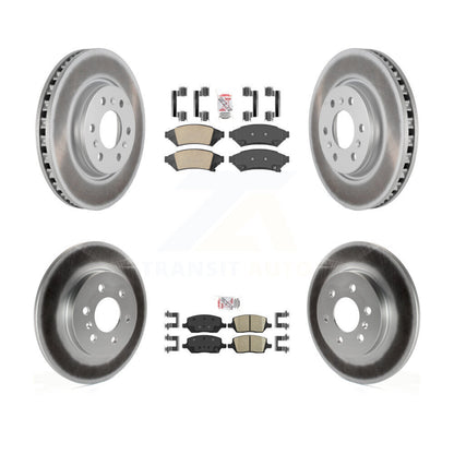 Kit de rotors de frein à revêtement de plaquettes en céramique avant et arrière, pour Pontiac Montana Chevrolet Buic