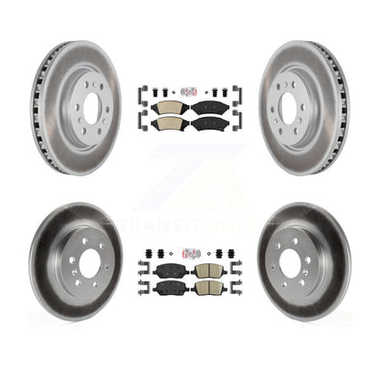 Kit de rotors de frein à revêtement de plaquettes en céramique avant et arrière, pour Pontiac Montana Chevrolet Buic
