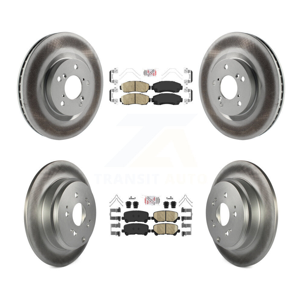 Kit de rotors de frein à disque avant et arrière en céramique, pour Honda Odysse 2011 – 2014