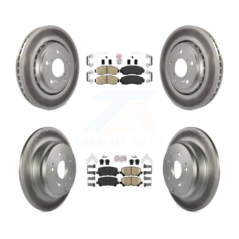 Kit de rotors de frein à disque avant et arrière en céramique, pour Honda Odysse 2015 – 2017