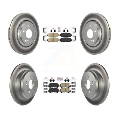 Kit de rotors de frein à disque avant et arrière en céramique, pour Honda Odysse 2015 – 2017