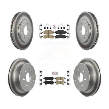 Kit de Rotor de frein enduit de plaquettes en céramique avant et arrière, pour Nissan Frontier Suzuki Equato
