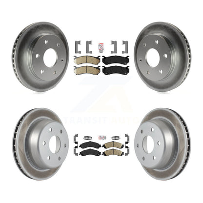 Kit de rotors de frein à revêtement en céramique avant et arrière, pour Chevrolet GMC Silverado 1500 X