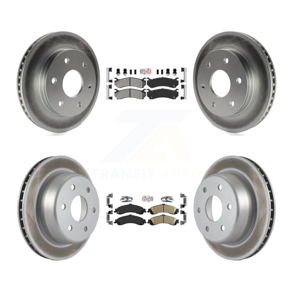 Kit de Rotor de frein à revêtement en céramique, semi-métallique avant et arrière, pour Chevrolet GMC 150