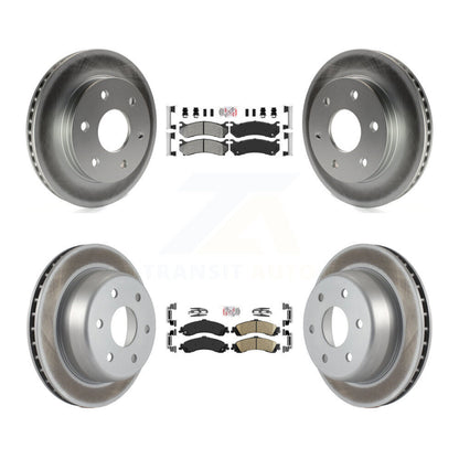 Kit de Rotor de frein à revêtement en céramique, semi-métallique avant et arrière, pour Chevrolet GMC 150