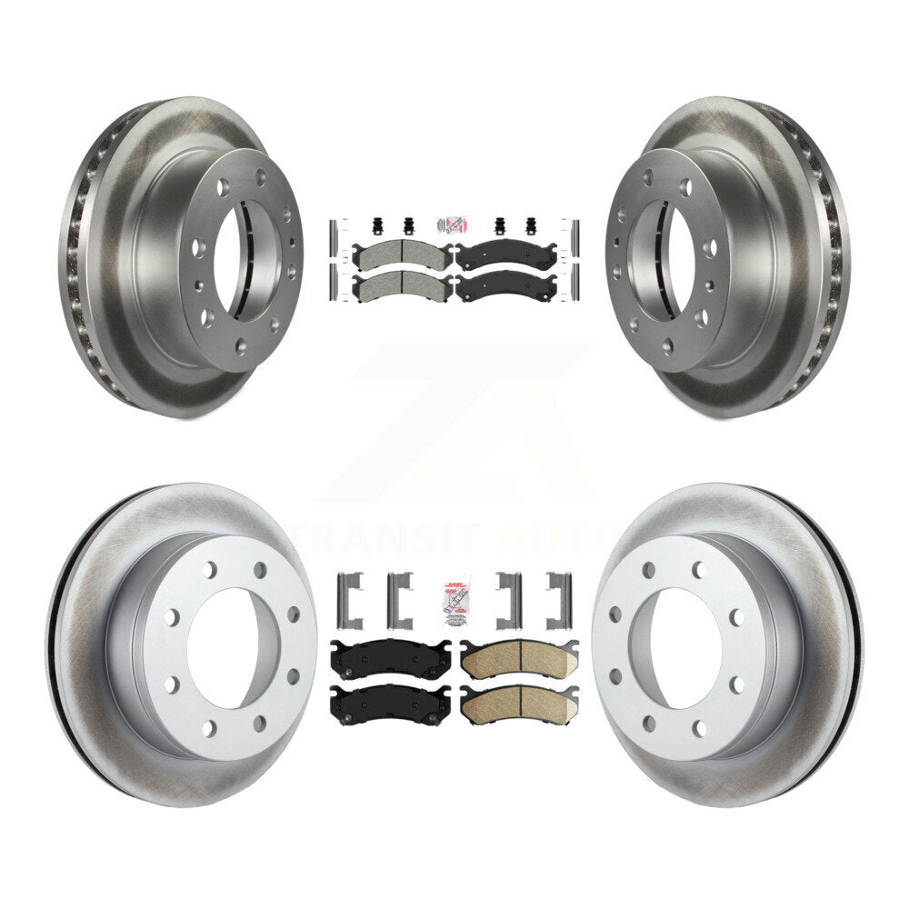 Kit de Rotor de frein à revêtement en céramique, semi-métallique avant et arrière, pour Chevrolet GMC 250