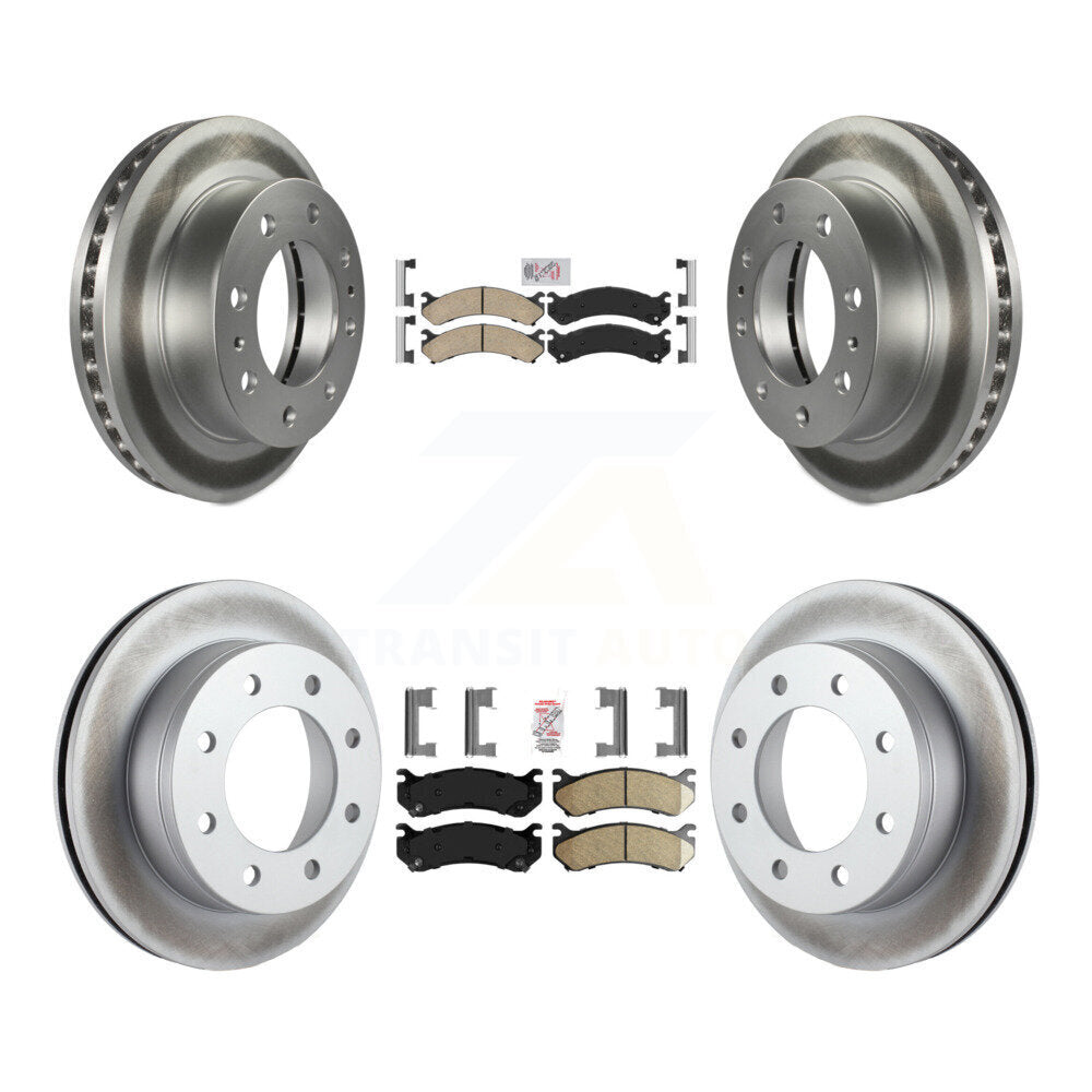 Kit de rotors de frein à revêtement en céramique avant et arrière, pour Chevrolet GMC Sierra 2500 HD H