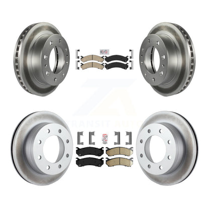 Kit de rotors de frein à revêtement en céramique avant et arrière, pour Chevrolet GMC Sierra 2500 HD H