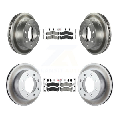 Kit de rotors de frein à revêtement semi-métallique avant et arrière, pour Chevrolet GMC Sierra 250