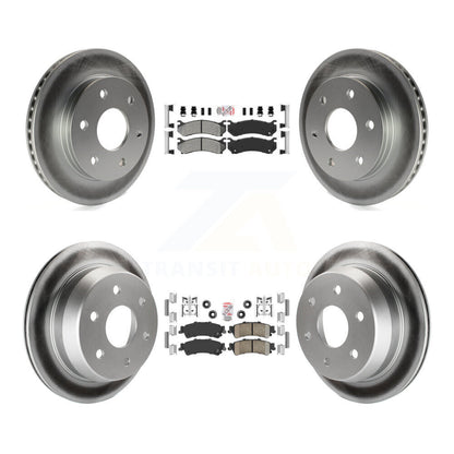 Kit de Rotor de frein à revêtement en céramique, semi-métallique avant et arrière, pour Chevrolet GMC 150