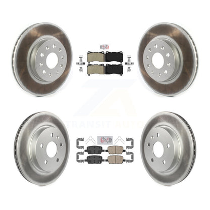 Kit de Rotor de frein avec revêtement de plaquettes en céramique, semi-métallique avant et arrière, pour Chevrolet Camar