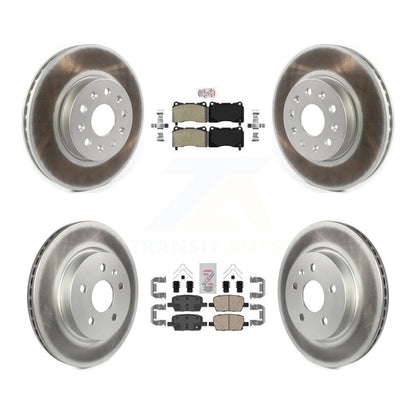 Kit de Rotor de frein avec revêtement de plaquettes en céramique, semi-métallique avant et arrière, pour Chevrolet Camar