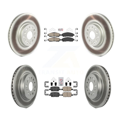 Kit de Rotor de frein enduit de plaquettes en céramique avant et arrière, pour Cadillac XT5 Buick autoclave XT