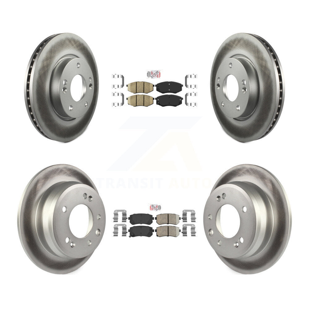 Kit de rotors de frein à revêtement en céramique avant et arrière, pour Hyundai Tucson Kia Sportage FW