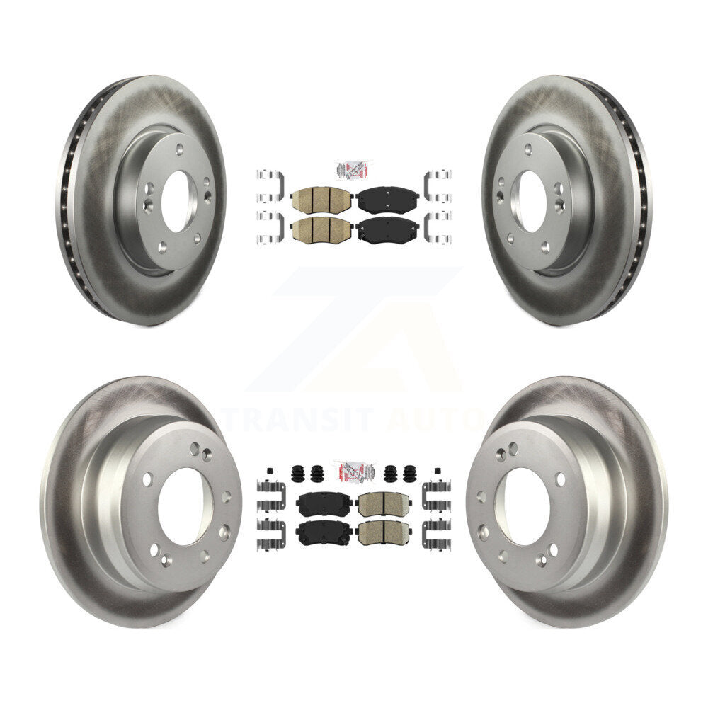 Kit de rotors de frein à revêtement en céramique avant et arrière, pour Hyundai Tucson Kia Sportage FW
