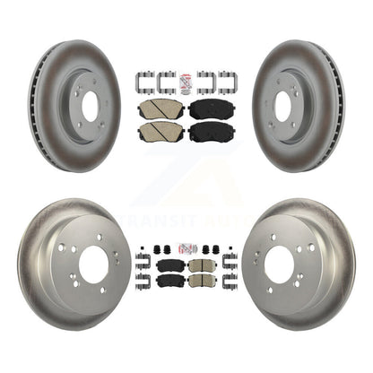 Kit de Rotor de frein à disque, revêtement de coussinets en céramique avant et arrière, pour Hyundai Tucson Kia Sportag