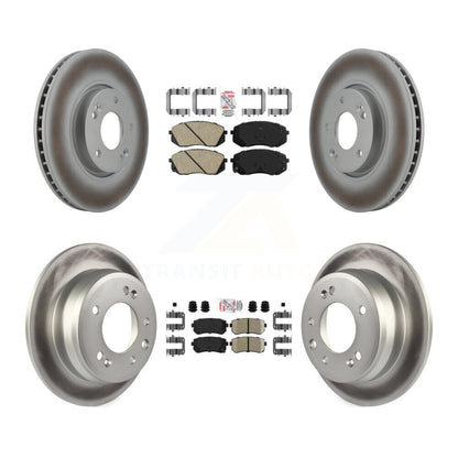 Kit de Rotor de frein à disque, revêtement de coussinets en céramique avant et arrière, pour Hyundai Tucson Kia Sportag