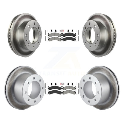 Kit de Rotor de frein à revêtement semi-métallique avant et arrière, pour Chevrolet GMC Silverado H