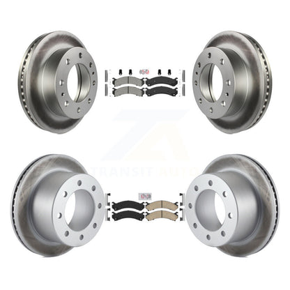 Kit de Rotor de frein à revêtement en céramique, semi-métallique avant et arrière, pour Chevrolet GMC 350