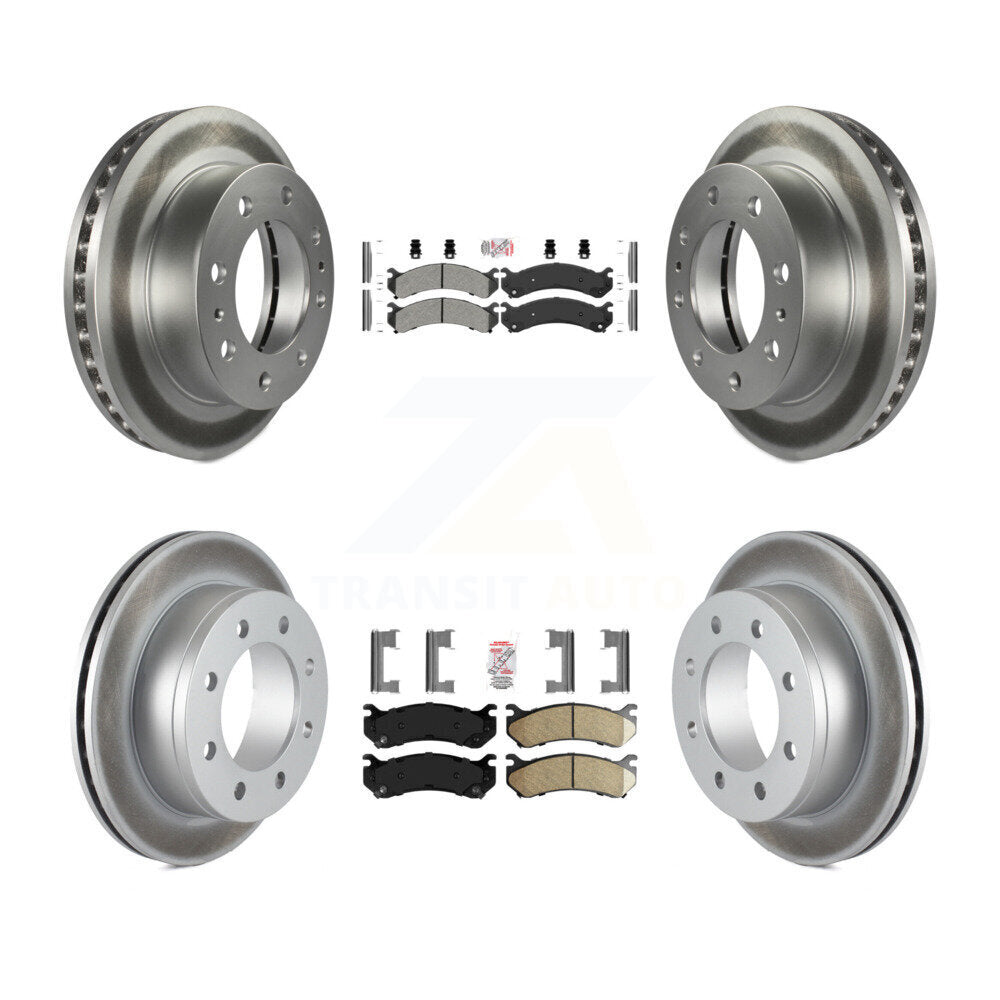 Kit de Rotor de frein à revêtement en céramique, semi-métallique avant et arrière, pour Chevrolet GMC 250