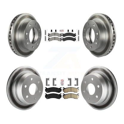Kit de rotors de frein à revêtement en céramique, semi-métallique, pour Chevrolet 2500 H, avant et arrière