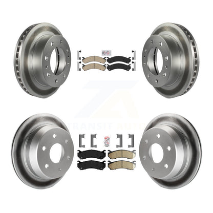 Kit de rotors de frein à revêtement en céramique, pour Chevrolet Silverado 2500 HD GM, avant et arrière