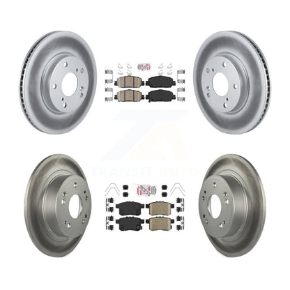 Kit de rotors de frein à disque avant et arrière en céramique, pour Honda Accord LX-2017
