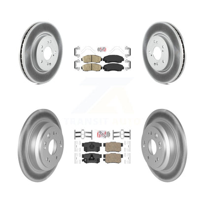 Kit de plaquettes de frein en céramique avant et arrière et disques de frein revêtus, pour Honda Accord Crosstou