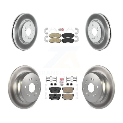 Kit de plaquettes de frein en céramique avant et arrière et disques de frein enduits, pour Honda CR-V Acura RD