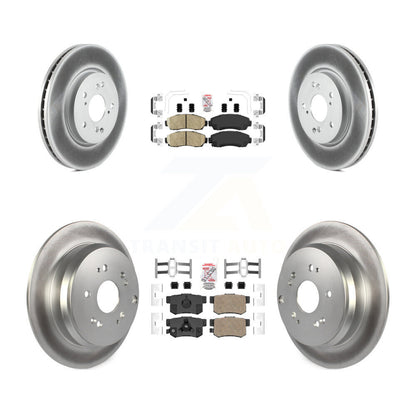 Kit de plaquettes de frein en céramique avant et arrière et disques de frein enduits, pour Honda CR-V Acura RD