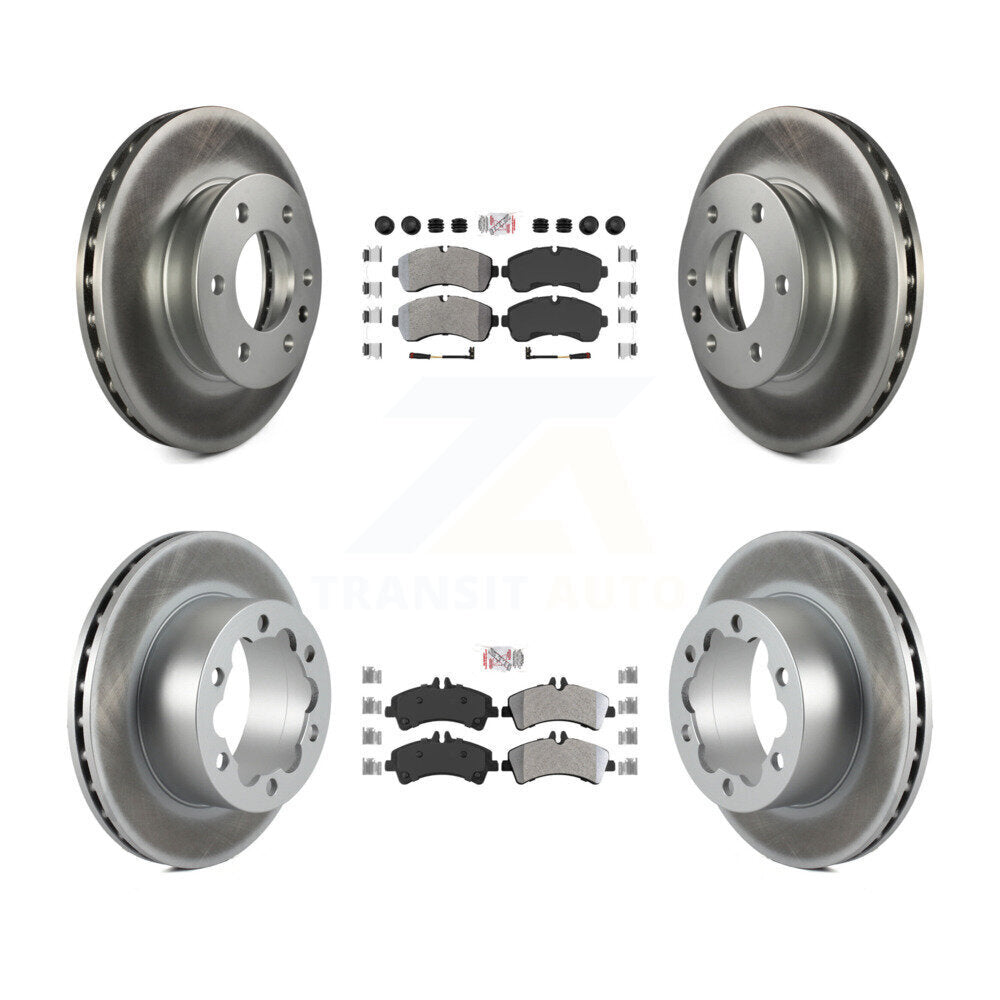 Kit de Rotor de frein à revêtement semi-métallique avant et arrière, pour Sprinter 3500 Dodge 3500X