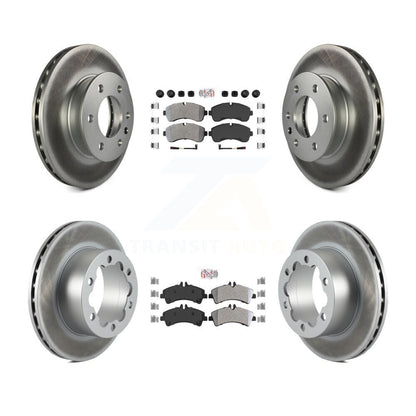 Kit de Rotor de frein à revêtement semi-métallique avant et arrière, pour Sprinter 3500 Dodge 3500X