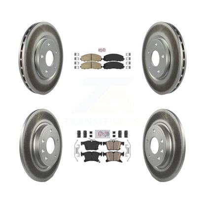 Kit de rotors de frein à revêtement en céramique avant et arrière, pour Chrysler Pacifica Grand Carava