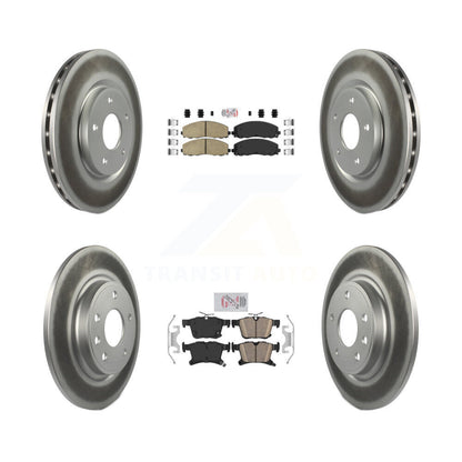 Kit de rotors de frein à revêtement en céramique avant et arrière, pour Chrysler Pacifica Grand Carava