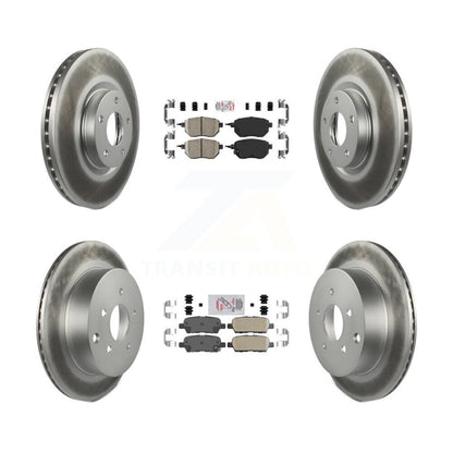 Kit de Rotor de frein à couche de plaquettes en céramique avant et arrière, pour Nissan Murano INFINITI FX35 FX4