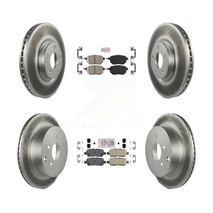 Kit de Rotor de frein à couche de plaquettes en céramique avant et arrière, pour Nissan Murano INFINITI FX35 FX4