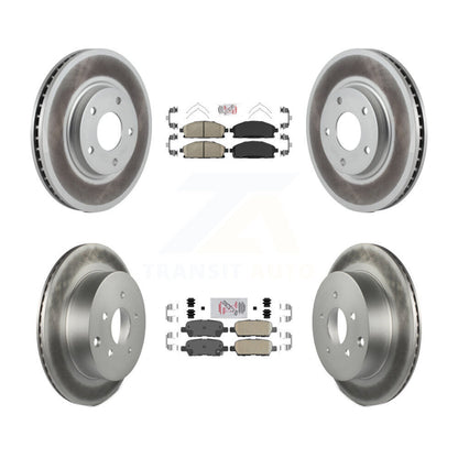 Kit de rotors de frein à disque avant et arrière en céramique, pour Nissan Ques 2004 – 2009