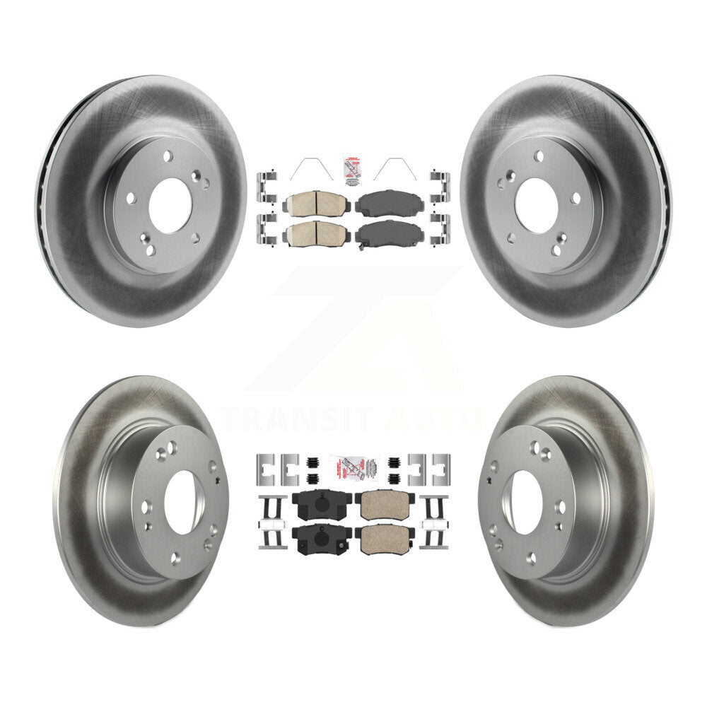Kit de rotors de frein à disque avant et arrière en céramique, pour Honda Accord Acura TS