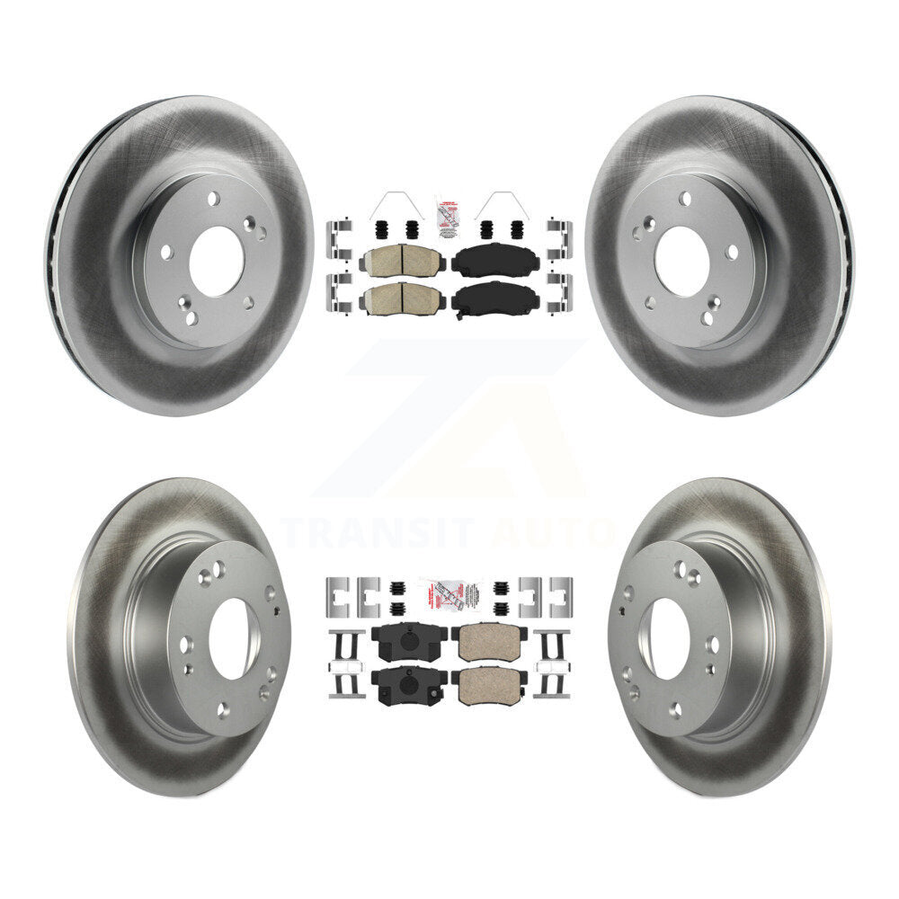 Kit de rotors de frein à disque avant et arrière en céramique, pour Honda Accord Acura TS