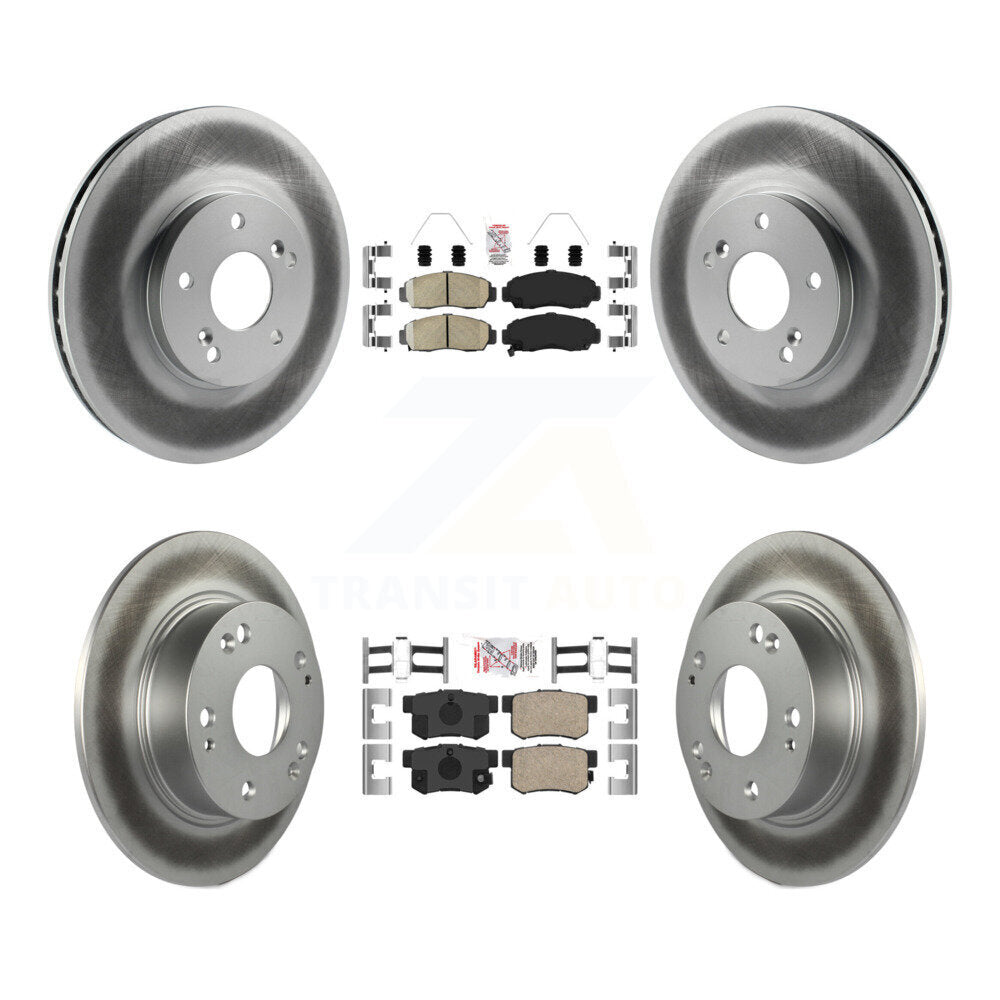 Kit de rotors de frein à disque avant et arrière en céramique, pour Honda Accord Acura TS