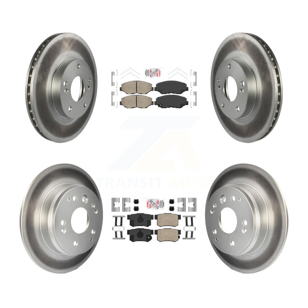 Kit de rotors de frein à disque avant et arrière en céramique, pour Honda Elemen 2003 – 2011