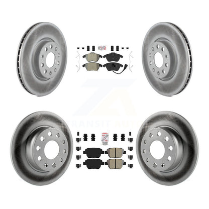 Kit de Rotor de frein à disque, revêtement de protection semi-métallique avant et arrière, pour Volkswagen Beetle GT