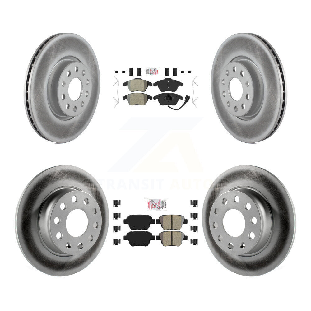 Kit de Rotor de frein à disque, revêtement de protection semi-métallique avant et arrière, pour Volkswagen Beetle GT