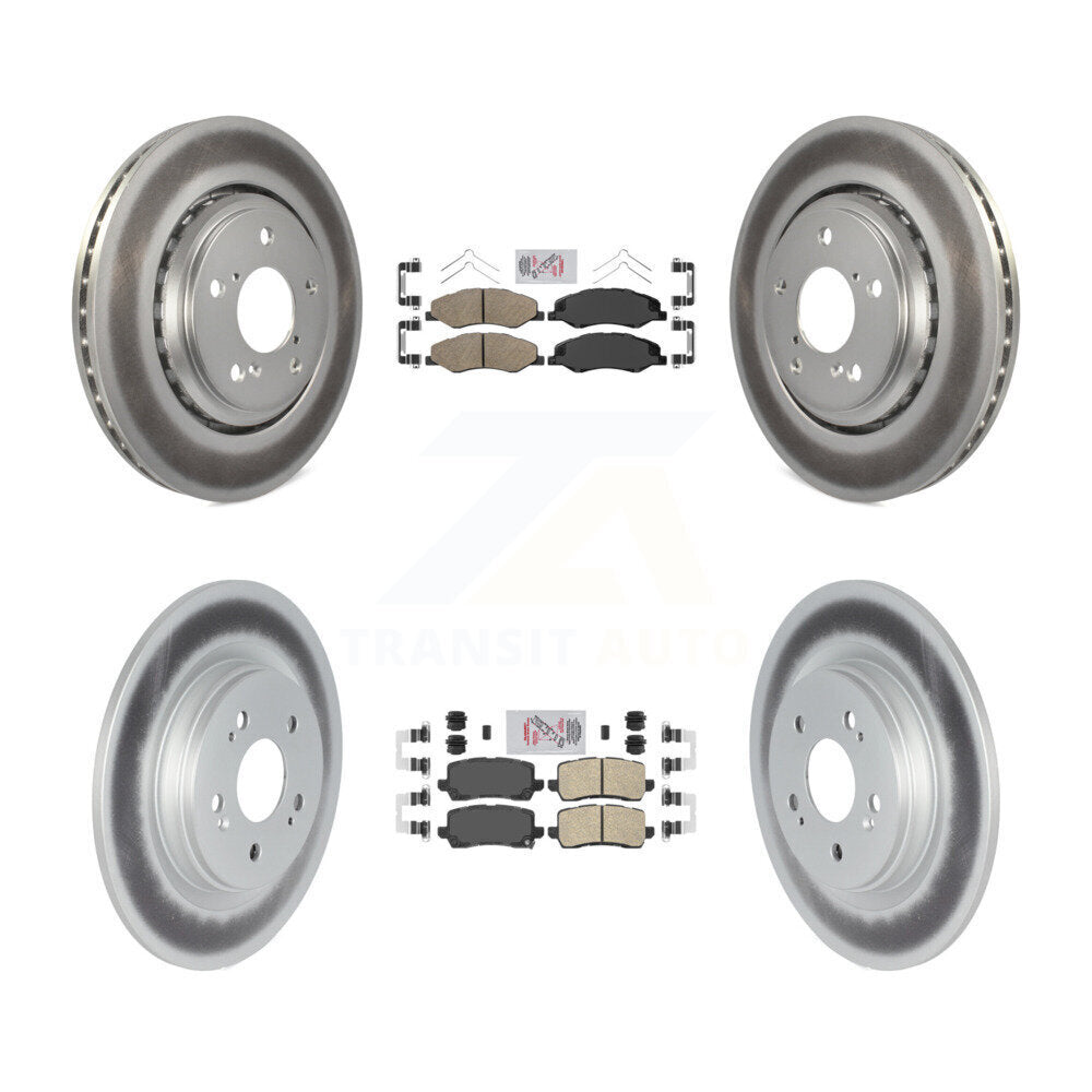 Kit de rotors de frein à disque avant et arrière en céramique, pour Honda Odysse 2018 – 2020