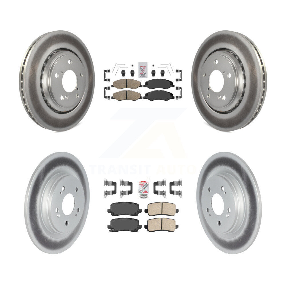Kit de rotors de frein à disque avant et arrière en céramique, pour Honda Odysse 2018 – 2020
