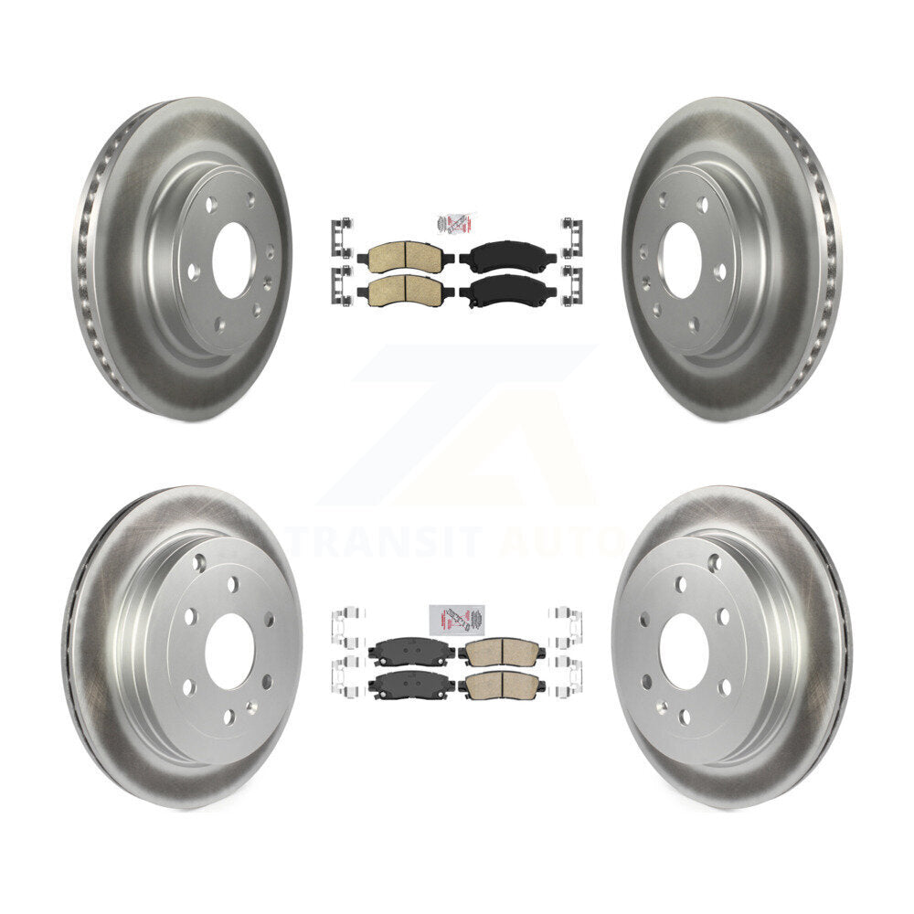 Kit de Rotors de frein à revêtement en céramique avant et arrière, pour GMC Acadia Buick autoclave Satur