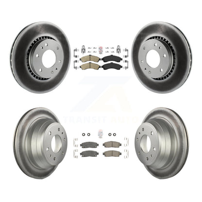 Kit de rotors de frein à revêtement en céramique avant et arrière, pour Chevrolet GMC Trailblazer Envo