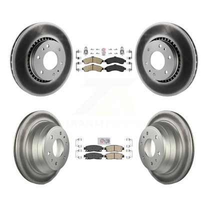 Kit de rotors de frein à revêtement en céramique avant et arrière, pour Chevrolet GMC Trailblazer Envo
